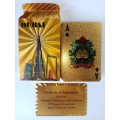 24 Carat Gold Plated Playing Cards new