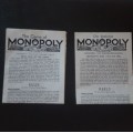 Vintage  Monopoly board game