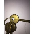 3 Brass Keys - CHUBB