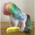 My Little Pony - Rainbow Ponies - Windy with brush (1983) - STUNNING