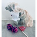 My Little Pony - So Soft - Wind Whistler (1985) with Pony Wear - Pom Pom Pony (1984 - incomplete)