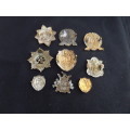 9 x Military Badges (bid for the lot)