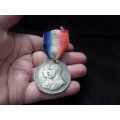 United South Africa 1910 T.R.H The Prince and Princess of Wales Medal