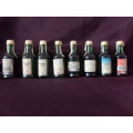 8 x Interesting Imported Miniature Bottles still sealed (bid for the lot)