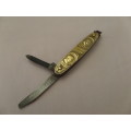 Pocket Knife  Dr Malan - Suid Afrika 1910-1960 Gen Hertzog - Avd Strijdom - Dr Verwoed  - Damaged