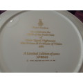 Royal Doulton PlateTo Celebrate the birth of their Royal Highnesses the Prince and Princess of Wales