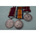 Very Rare Set of WW2 Medals awarded to 16524 T.S.M  Jr H Fandam   -   R.A.M.C