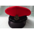 E.R II Royal Military Police Peak Cap In Excellent Condition - Size 59