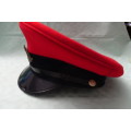 E.R II Royal Military Police Peak Cap In Excellent Condition - Size 59
