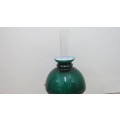 Stunning Vintage Aladdin No.23 Oil/Kerosene Lamp With Emerald Green Shade