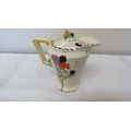 Gorgeous Burleigh Ware Ironstone `Fragrance` Small Teapot. Made in England