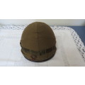South African Defence Force Border War Kevlar Helmet in Excellent Condition 23,5 x 21,5 cm