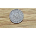 Mexico 1933 Silver Twenty Centavos Coin 3.3g
