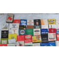 Large Collection of 240 Vintage Matchbooks/Boxes. Some Used and Some Unused.