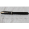 Vintage Parker Vacumatic Black Celluloid Fountain Pen With Parker Nib L: 13 cm