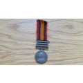 Anglo-Boer War 1899-1902 Queen`s South Africa Medal Issued to 15817  Pte. F.A. Pringle R.A.M.C.