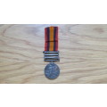 Anglo-Boer War 1899-1902 Queen`s South Africa Medal Issued to 15817  Pte. F.A. Pringle R.A.M.C.