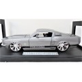 Boxed Jada Toys Bigtime Muscle Die Cast 1967 Shelby GT-500 Custom Engine & Interior Scale 1:18