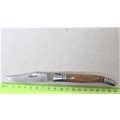 Fabulous Vintage `Laguiole 63` Folding Knife With Wood Handle L: 19 cm
