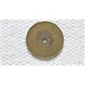 Rare Vintage 1923 SAP Pretoria Brass Canteen Token Listed Hearn`s Item (2009) Pg 251 566a 23.5 mm