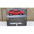 Boxed Hot Wheels Shell V-Power Battery Operated Ferrari 430 Scuderia Scale 1:38 L: 12 cm