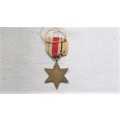 United Kingdom World War II Africa Star Medal Unnamed
