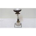 Fantastic Vintage Vapo-Cresolene Burner Lamp With Boxed Bottle of Cresolene Liquid H: 165 mm
