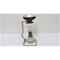 Fantastic Vintage Vapo-Cresolene Burner Lamp With Boxed Bottle of Cresolene Liquid H: 165 mm