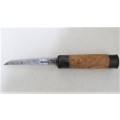 Fabulous Antique T Shaw Mortise Chisel Wood Handle L: 280 mm SOLD AS IS