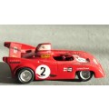 Wonderful Vintage Unbranded Die Cast Alfa Romeo 33 TT Racing Car No Box 1:43 L: 80 mm SOLD AS IS
