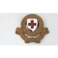World War II The British Red Cross Society Cap Badge 40 x 35 mm
