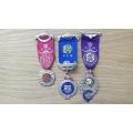 Set Of Three Vintage Hallmarked Silver R.A.O.B. Masonic Medals  See Details In Description (78 g)