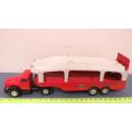 Vintage Tekno Die Cast Volvo `Auto-Transport` Truck #431 With Ramp No Box l: 255 mm SOLD AS IS