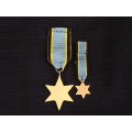 WW 2 Air Crew Europe Star Set Of Two Medals (Unnamed)