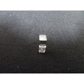 Beautiful Silver Diamante Square Pendant Marked 925 (2.2 gram)