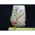 Stunning Vintage 1950`s Clarice Cliff Newport Pottery Indian Tree Pattern Vase Made In England