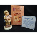 M.I. Hummel Pigtails Figurine #1222 Hum 727 Club Exclusive Edition In Excellent Condition