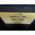 Limited Edition Vitesse Collection L111C Renault R4L 1961/1962 (Car 8cm Long) 0063/2500