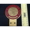 The Crankhandle Club (South Africa) Car Badge (H - 11.5cm / B - 8cm) In Excellent Condition