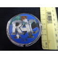 Vintage SA Royal Automobile Club RAC Car Member Car Badge (6X6cm) Please Read Description
