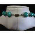 Stunning Vintage Turquoise Stone Necklace (See Description)