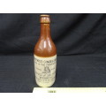 Brewed Ginger Beer Bottle for David and Salkow - Wynberg (See Description) - H - 21,5cm / B - 6cm
