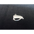 Beautiful Silver Irish Harp Charm Pendant (1.5 gram)