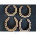 Five Fabulous Vintage, Used Horseshoes SOLD AS IS