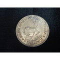 Union Of South Africa Silver 1948 Five Shilling Coin (29 gram)