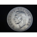 1949 Union South Africa Five Shilling Coin