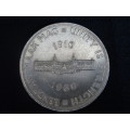 1960 Union Of South Africa Five Shilling Coin