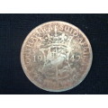 1942 Union Of South Africa Two And a Half Shilling Coin