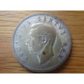 1952 Union Of South Africa Two And a Half Shilling Coin