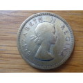 1954 Union Of South Africa Two And a Half Shilling Coin